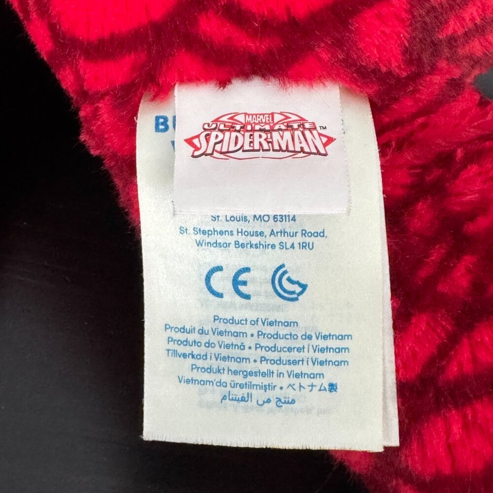 Build-A-Bear Marvel Spiderman Plush Teddy Bear Year 2015 1st Edition - Picture 11 of 16
